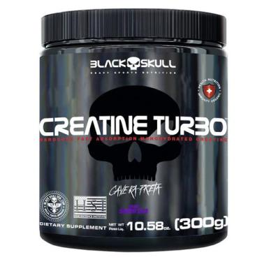 Imagem de Creatina Turbo 300g - Black Skull, 1 Unidade, Uva
