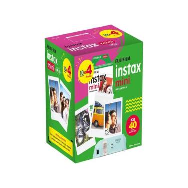 Imagem de Filme instantâneo Fujifilm Instax Borda Branca com 40 poses, 40