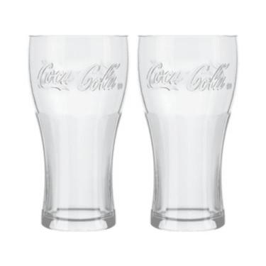 Imagem de Copo de Vidro Coca Cola Clássico 470ml Cristal Nadir - 2 Un - NADIR FI