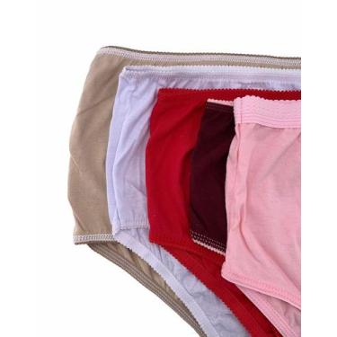 Imagem de Kit 18 Calçolas Senhora 100% Algodão/ Tamanhos P-M-G-GG - Charbel/JL C