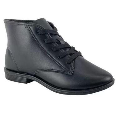 Imagem de Bota Coturno Beira Rio 9085101, Preto, 35