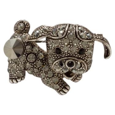 Imagem de Broche Strass Cachorrinho BRG0048 - Akasaki, Grafite