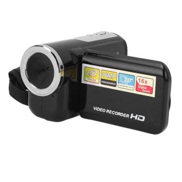 Imagem de Filmadora Com Câmera de Vídeo, Gravador de Câmera Digital HD 1080P 16MP, Câmera de Vlogging Com Zoom Digital 16x, Tela Giratória de 2 Polegadas, Gravação Em Loop, para Viagens