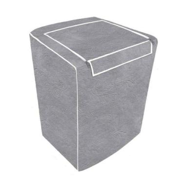 Imagem de Capa Máquina Lavar Roupas Ziper Ajustável M Cor:Cinza - shop mix