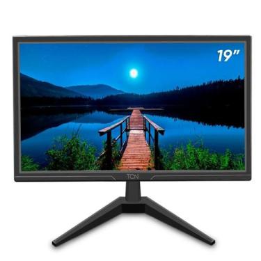 Imagem de Monitor Office 19" LED HD Flat TCN, 60Hz, 5ms