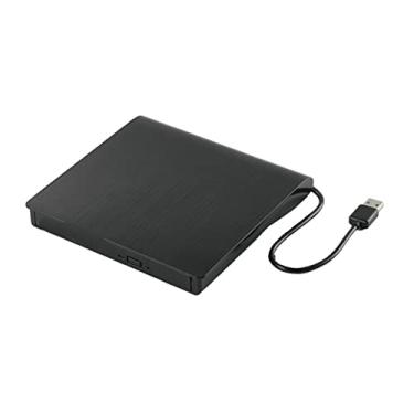 Imagem de Leitor de DVD portátil USB 3.0 DVD-ROM CD ROM Unidade óptica externo SlimDisk Reader Desktop PC Laptop Tablet DVD Player Mini Dv Player (Cor: USB3.0)