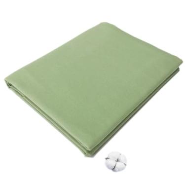 Imagem de Joocolor Tecido de 2 jardas de cor sólida, 150 cm de largura, tecido 100% algodão da The Yard para artesanato de costura acolchoado (verde wasabi)