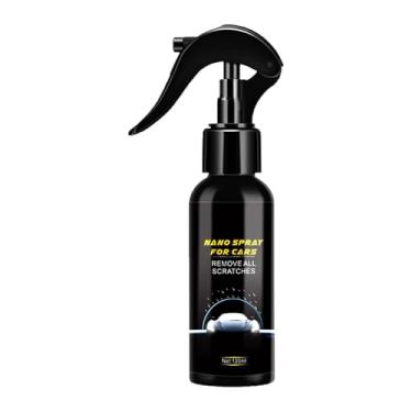 Imagem de Agente Renovador de Revestimento em Spray | Polidor de Pintura Automotiva | Líquido Manutenção Antipoeira Cera Anti-sujeira Detalhamento Exterior Veicular Para-Rodas Faróis