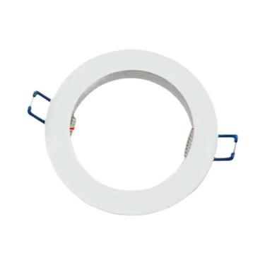 Imagem de Suporte De Holofote LED Branco, Anéis De Sombra De Lâmpada, Adaptadore