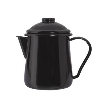 Imagem de Leiteira Esmaltada Ewel Mãe Agata Preta  - 1L