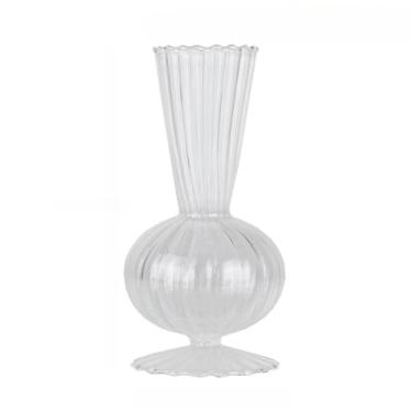 Imagem de Vasinhos Decorativos, Vaso de Vidro Decorativo para Planta Flores Transparente Formato Cilindrico Resistente(Modelo 4 250ML)