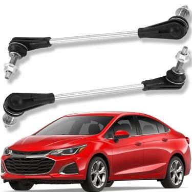 Imagem de Kit de ligação estabilizadora de barra oscilante dianteira esquerda e direita serve para Chevrolet Cruze 2016-2019, Chevrolet Volt 2016-2019, substituição K750814, K750815 2 peças