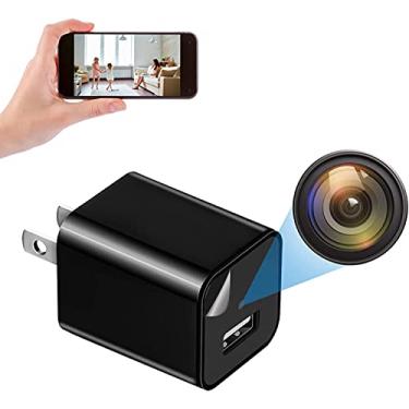 Imagem de Flykitty Câmera de vigilância interna com detecção de movimento, WiFi HD 1080p, câmera de segurança doméstica interna, detector de espião oculto-Y002