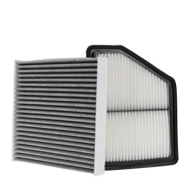 Imagem de NuFlySic Filtro de ar de motor e cabine para Honda Civic 2.0L 16-26 para Honda HR-V 2.0L 23 25 26 APENAS PARA GAS NATURALMENTE ASPIRADO, NÃO APENAS PARA TURBO Replace CA12051 CF11182