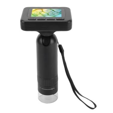 Imagem de Generic Microscópio Digital Portátil 1000X, Tela HD de 2 Polegadas, Câmera Portátil de Lupa 1080P Com 8 Luzes LED, para Crianças, Estudantes, Reparo, Solda, Exploração Científica
