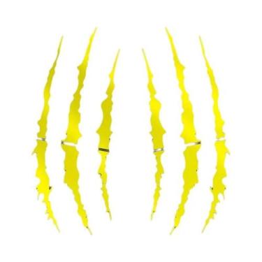 Imagem de Adesivos De Vinil Para Capacete De Motocross DIY 2 Peças Motocicleta M