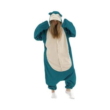 Imagem de Kigurumi De Unicórnio XXL Em Fleece Para Adultos E Crianças, Pijama De