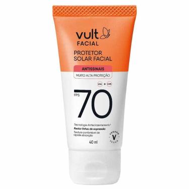 Imagem de Protetor Solar Facial Vult Antissinais FPS 70 40ml-Unissex