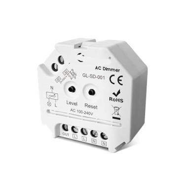 Imagem de Interruptor de controle de LED Dimmer Triac AC Dimmer