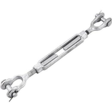 Imagem de Esticador Para Cabo De Aço 5/8 Manilha X Manilha Galvanizad