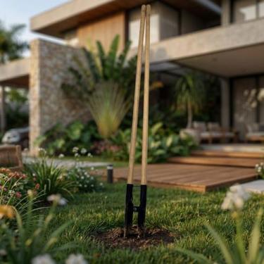 Imagem de Cavadeira Articulada com Cabo Manual de Aço Forjada com Dupla Regulage