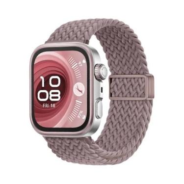Imagem de Pulseira Ajustável De Nylon Trançado Para Huawei Watch Fit 3/4/4 Pro, 