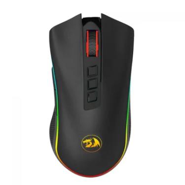 Imagem de Mouse Gamer Redragon Cobra Pro, 16000 DPI, 8 Botões Programáveis, RGB, Preto