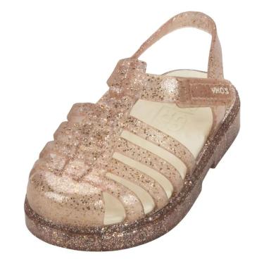 Imagem de Sandalia Infantil Menina Glitter Brilhante Lovely Zaxynina