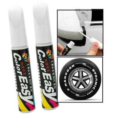 Imagem de Kit 2 Canetas Tinta Reparadora Tira Risco Automóveis Carro Moto Caminh