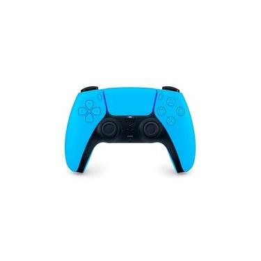 Imagem de Controle Sem Fio Sony DualSense, PlayStation 5, Bluetooth, Starlight Blue - CFI-ZCT2W