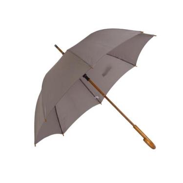 Imagem de Guarda Chuva Voyagem Bengala Cabo Madeira Resistente Tamanho Família G
