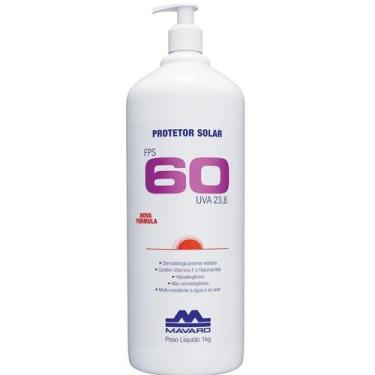Imagem de Protetor Solar FPS 60 1kg Mavaro