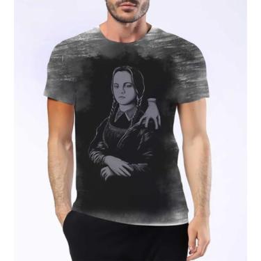 Imagem de Camisa Camiseta A Família Addams Filme Wandinha Mortícia 3 - Estilo Kr