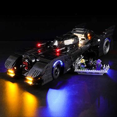 Imagem de Briksmax Kit de iluminação LED para Batmóvel – Compatível com Lego 76139 modelo de blocos de construção - não inclui o conjunto Lego