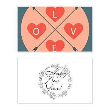 Imagem de Dia dos Namorados Rosa Azul Amor Ano Novo Festival Cartão Bless Mensagem Presente