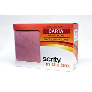 Imagem de Scrity, Ccp 430.05, Envelope Carta-Fidji, 114X162mm, 100 unidades, Rosa,