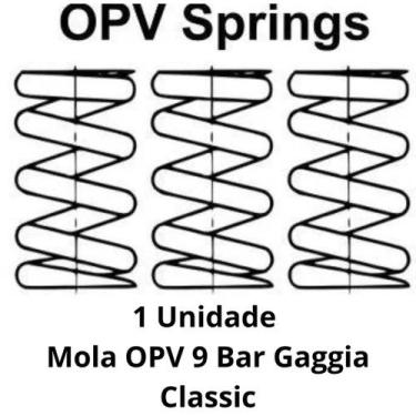 Imagem de Gaggia Classic OPV Mola OPV 9bar - Alfa Máquinas de café