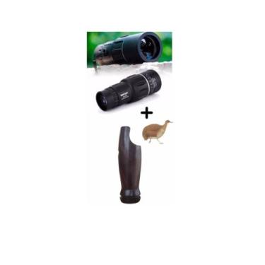 Imagem de Apito Macuco 17 Com Chumbo + Luneta Ver Animais Aves Passaro - Mundo d