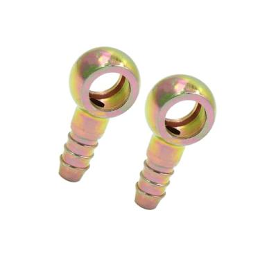 Imagem de Motoforti Mangueira de 8 mm ID Barb 12 mm Adaptador de linha de combustível para motocicleta carro 2 peças de longa duração