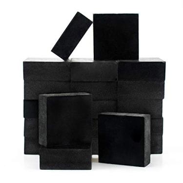 Imagem de Foraineam Pacote com 20 pés de vaso de flores invisíveis elevadores de borracha para vasos de plantas grandes ou estátuas