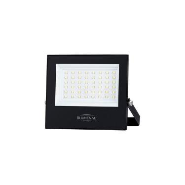 Imagem de Refletor Blumenau Led Play 50w Preto Bivolt 6500k Luz Branca