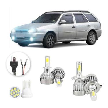 Imagem de Lampadas Led Volkswagen Parati 1997 A 1999 H4 H3 20000lm - V10, Branco