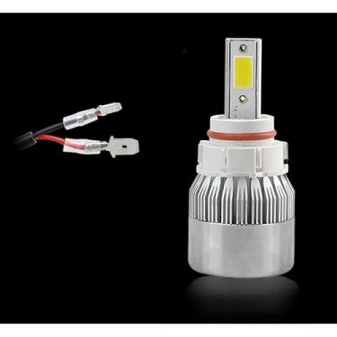 Imagem de Lâmpadas Farol de Carro LED 6000K H1 H3 H4 H7 H11 H13 HB3(9005) HB4(9006) H16 H27 12V a 24V (H16 / 5202)