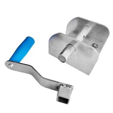 Imagem de oshhni Acessórios para tensor de poste de vôlei Equipamentos esportivos de fitness Rede profissional Ferramenta de aperto de manivela de aço inoxidável