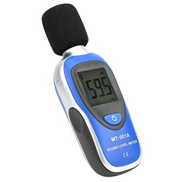 Imagem de Testador de Ruído LCD Medidor de Nível de Som Digital Detector de Ruído Portátil Medição de Decibéis de Dados 30-130dB Compacto Leve para Uso Doméstico e Industrial Com Tela