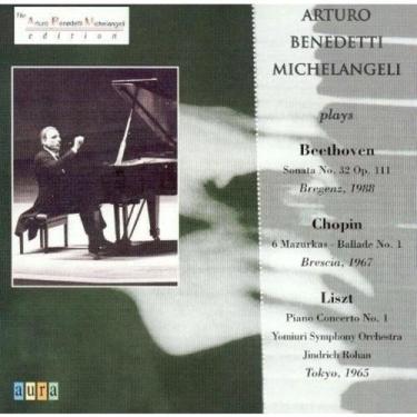 Imagem de Arturo Benedetti Michelangeli Plays Beethoven,Chopin - Cd - Aura