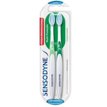 Imagem de Kit Escova De Dente Sensodyne Multi Proteção Macia 2 Unidades
