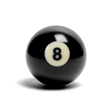 Imagem de HMQQ Bola de sinuca de 6 cm e bola de bilhar profissional de grau AAAA, conjunto de 1 (preto)