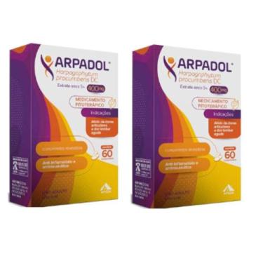 Imagem de ARPADOL400mg KIT C/2 CAIXAS C/60 COMPRIMIDOS CADA - Harpagopytum Procu