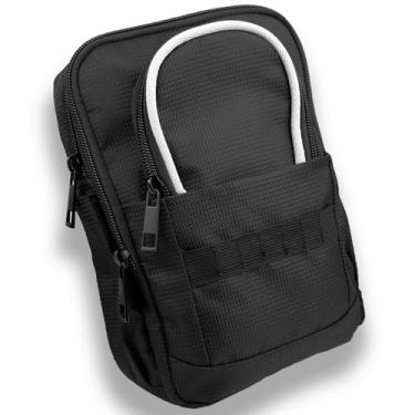 Imagem de Bolsa tática de golfe valiosa com mosquetão de encaixe – Bolsa de camiseta de golfe resistente à água para cinto, carrinho ou mochila – Bolsa compacta de acessórios de golfe para bolas, camisetas